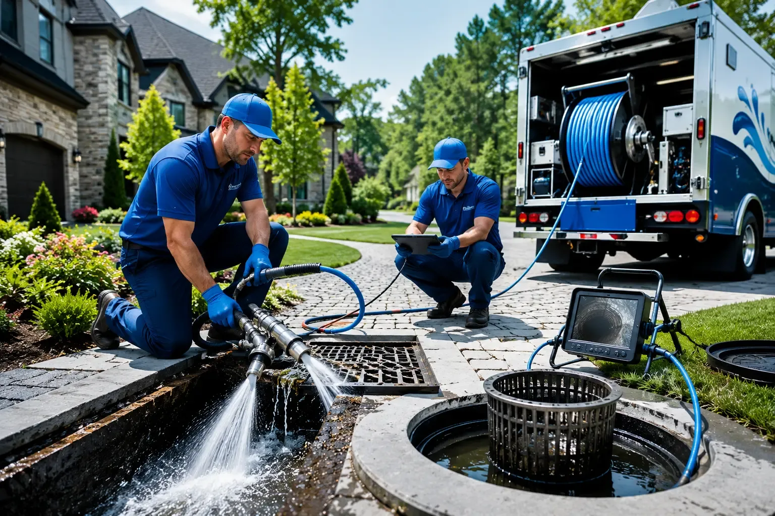 Local outdoor drain cleaning professionals in East Andover, ME