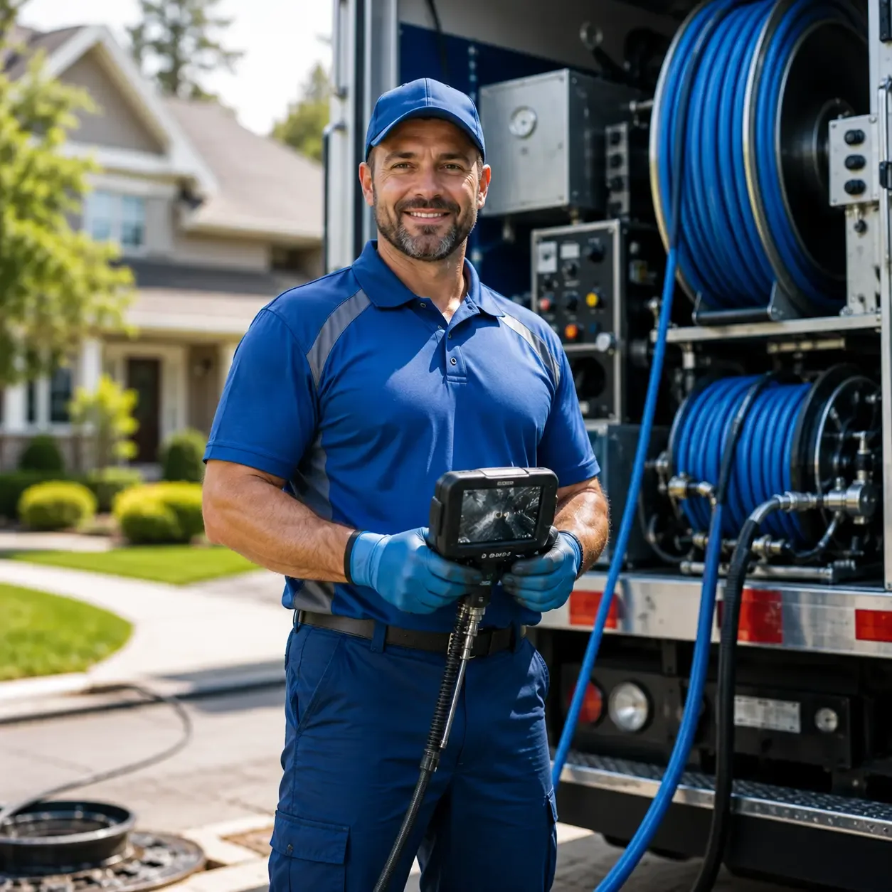 Local outdoor drain cleaning specialists in East Andover, ME